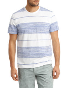 Men’s Block Stripe Tee