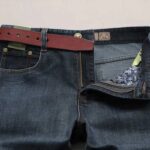 3 143 Black Spring Elastic Straight Fit Loose Long Jeans