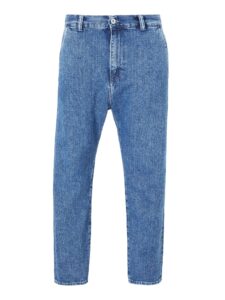 Regular Tapered Cropped Jeans