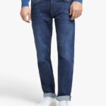 4 89 600x800 1 Regular Straight Jeans Dark Blue Rinse