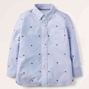 Blue Oxford Star Shirt