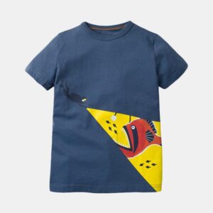 Cartoon Prints T-shirt