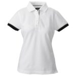 Women’s Contrast Polo Shirt Modern Fit