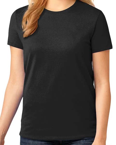 Ladies Core Cotton O-Neck Fit T‑shirt