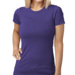 CVC Crew Neck Smart Ladies T-Shirts
