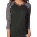 Tri-blend Unisex Sleeve Raglan Ladies T-Shirts