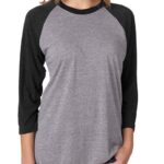 Tri-blend Unisex Sleeve Raglan Ladies T-Shirts