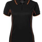 Contrast Piping Quick Dry Women’s Polo Shirt