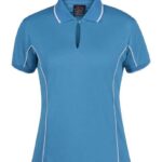 Contrast Piping Quick Dry Women’s Polo Shirt