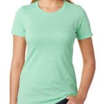 Ladies CVC Crew Neck Smart T Shirts 4 Ladies CVC Crew Neck Smart T-Shirts