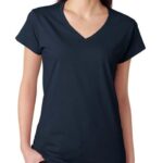 V-Neck Fit Soft Ladies Junior T-Shirt