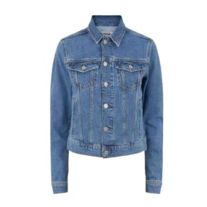 Women’s Blue Boxy Denim Jacket