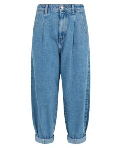 Women’s Blue Slouch Nia Balloon Leg Jeans