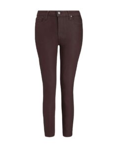 Women’s Coated Skinny Ankle Jeans