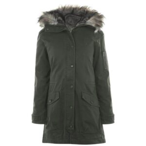 Women’s Detachable Faux Fur Parka