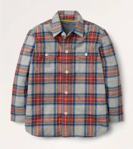 Boys Brushed Check Shirt 3Y-12Y