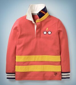 Boys Hogwarts Rugby Shirt – Rockabilly Red