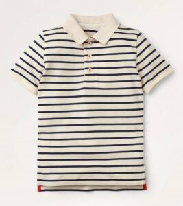 Boys Stripe Piqué Polo Shirt