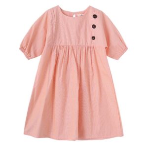 Girl’s Short Sleeve Casual Dresses