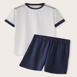 Men’s Color block Pajamas Sets