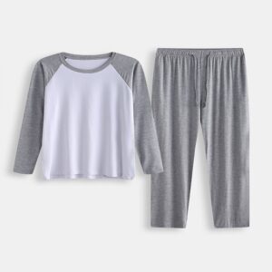 Men’s Modal Long Sleeve Pajamas Sets