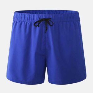 Mens Plain Drawstring Mini Shorts Men's Casual Shorts