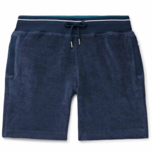 Men’s Slim-Fit Cotton-Terry Drawstring Shorts