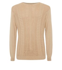 Mens Stone Cable Knit Muscle Fit Jumper sweater manufacturer in bangladesh