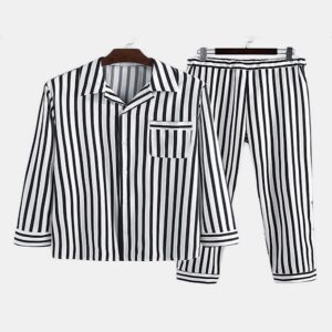 Men’s Striped Pajamas Sets