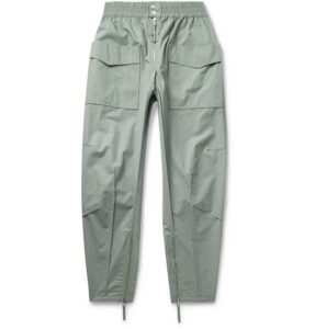 Men’s Tapered Cotton Cargo Trousers