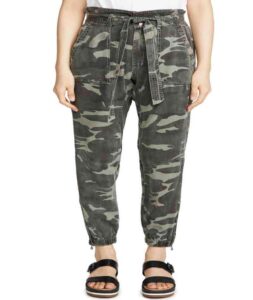 Women’s Folded Waist Camo Pants