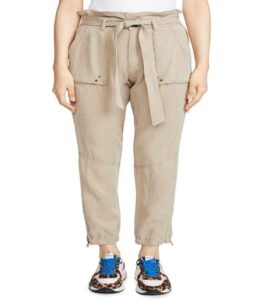 Women’s Pants With Folded Waist