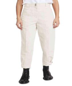 Women’s Textured Cotton Pants