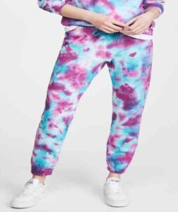 Womens Tie Dye Sweatpants pant and trouser