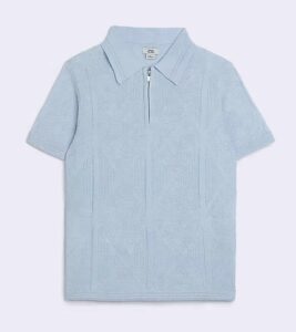Textured Polo Shirt