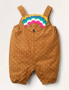 Baby Hedgehog Cord Dungarees