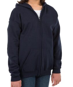 Boys Midweight Zip Hoodie