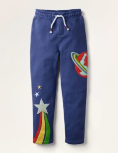 Girls Appliqué Jersey Bottoms
